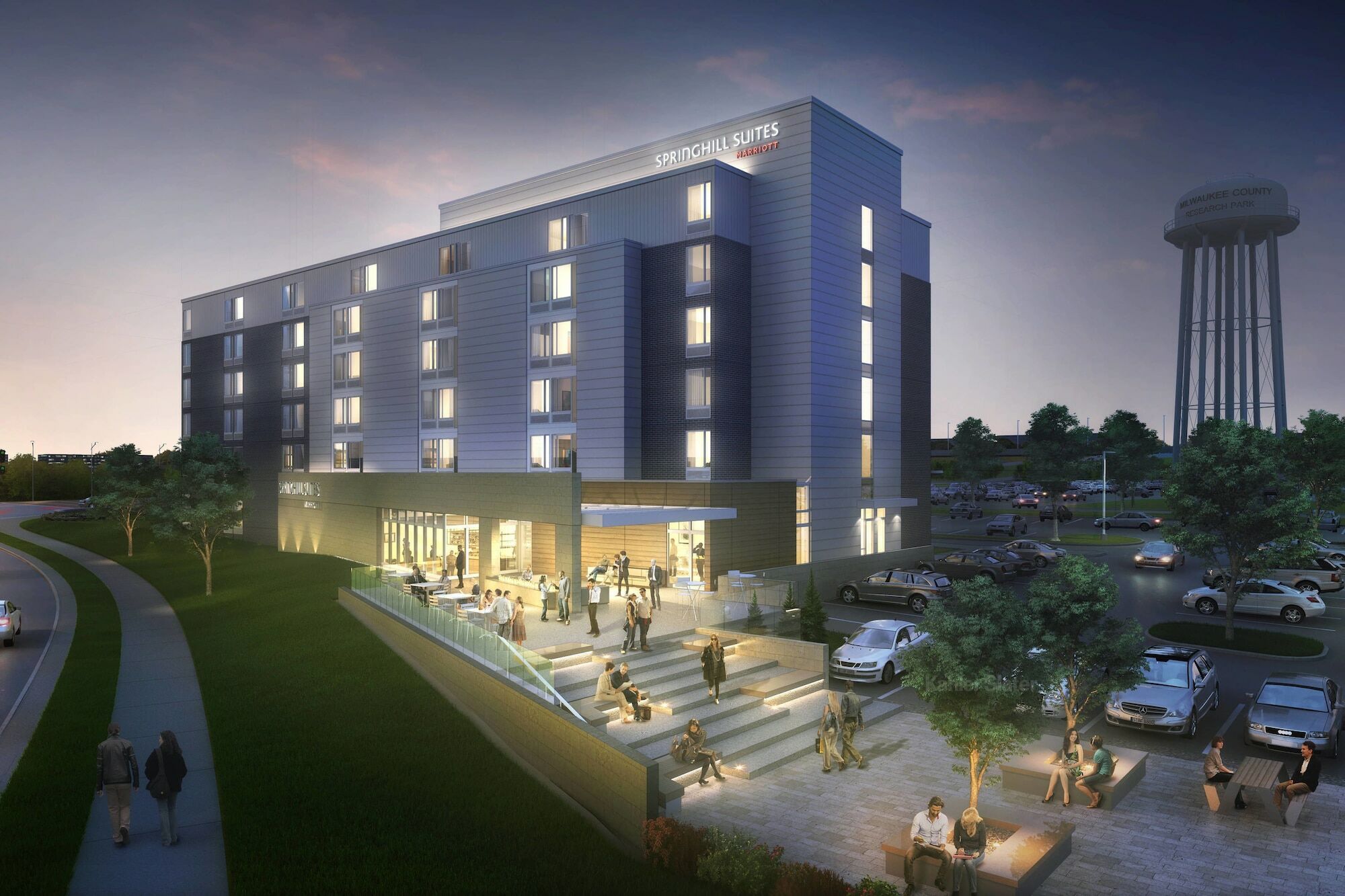 Springhill Suites By Marriott Milwaukee West/Wauwatosa Exterior foto